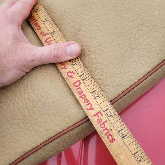 Vintage esprit leather satchel bag purse - Picture 9 of 12